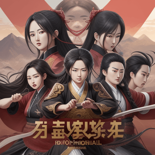 AI generated: a donghua banner for youtube, with a lot of detail, high quality image, hyper realism, extreme detai...