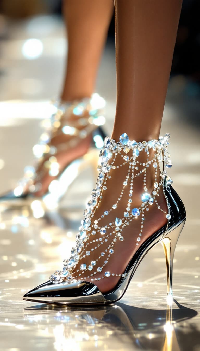 AI generated: Got it! Here’s the revised version, focusing solely on the shoes and ensuring the frame captures fro...