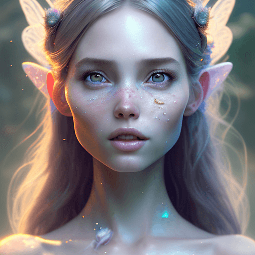 AI generated: beautiful fairies | | realistic shaded, pleasant face, fine details, realistic shaded lighting poste...