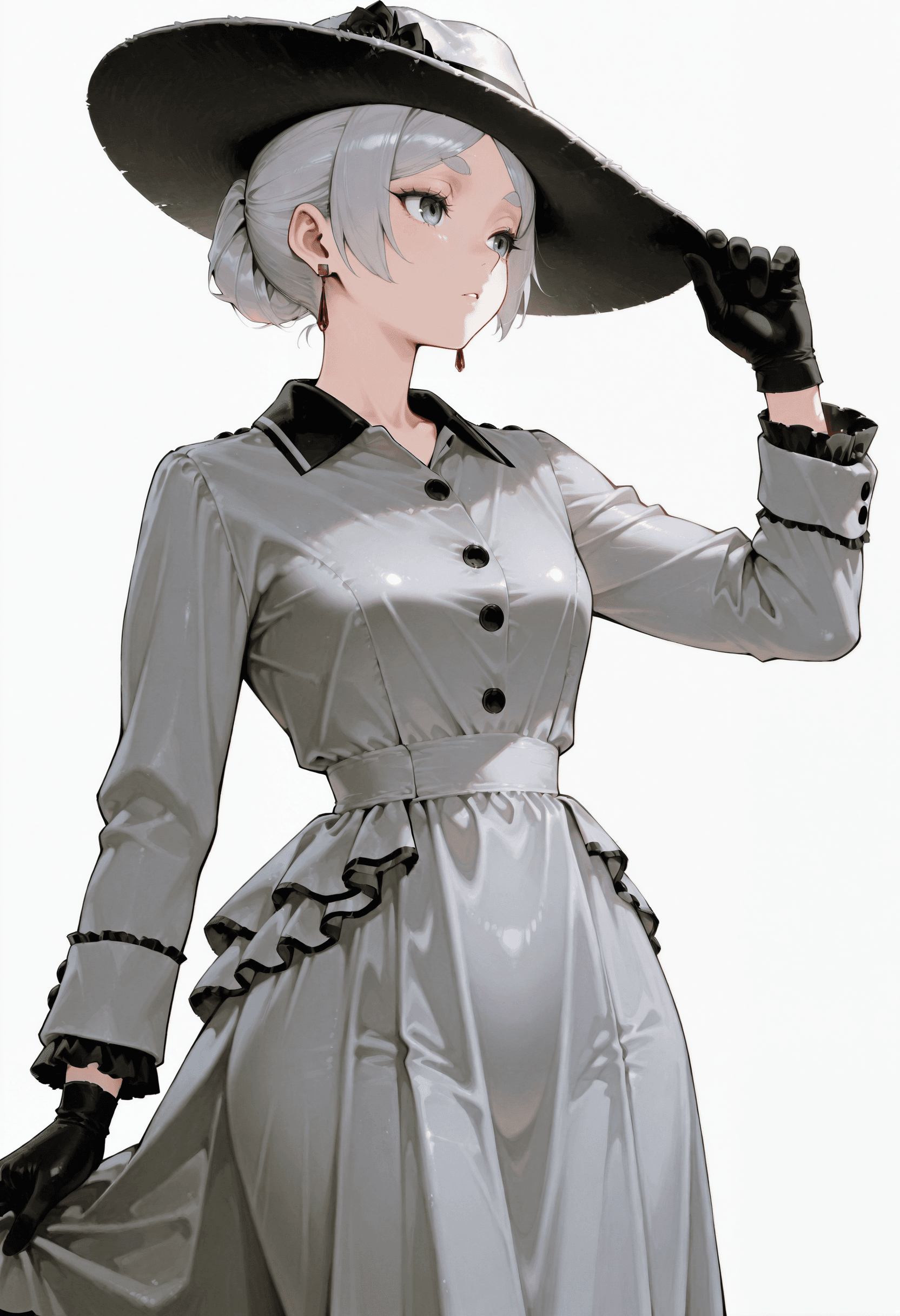 Le Palais Grey Wool Coat