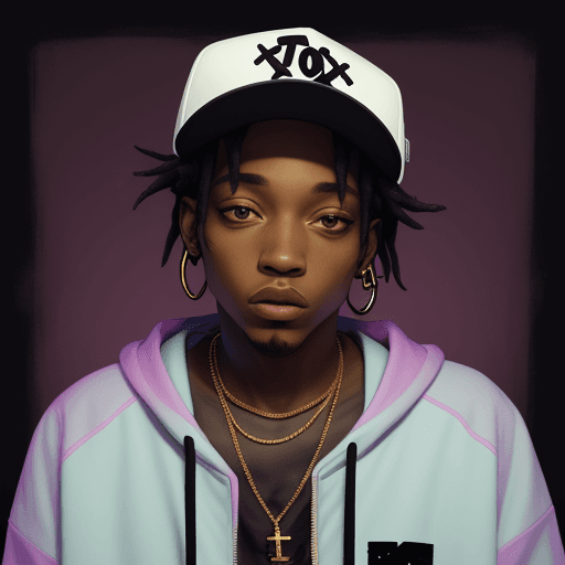 AI generated: Image of Toxi$ the rapper