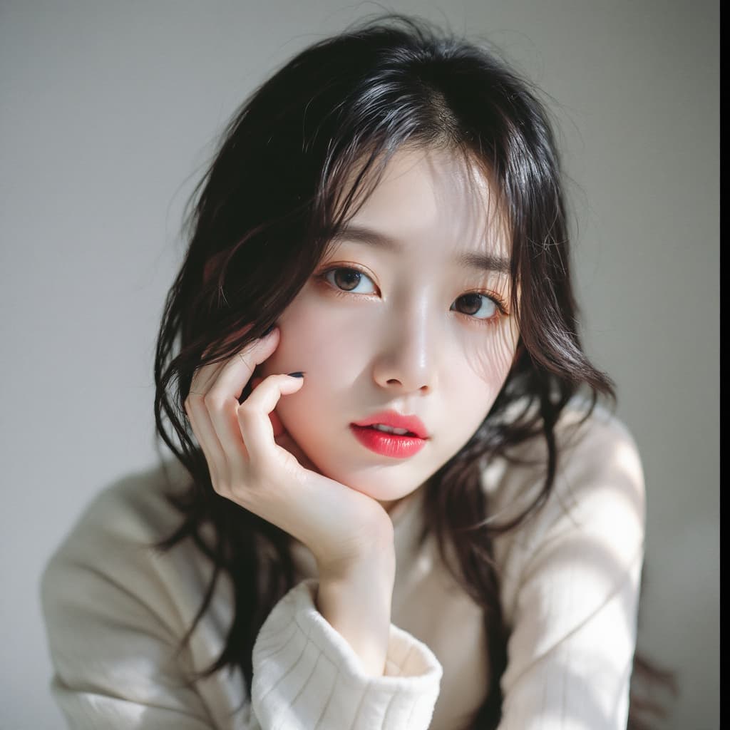 AI generated: A Korean girl.
