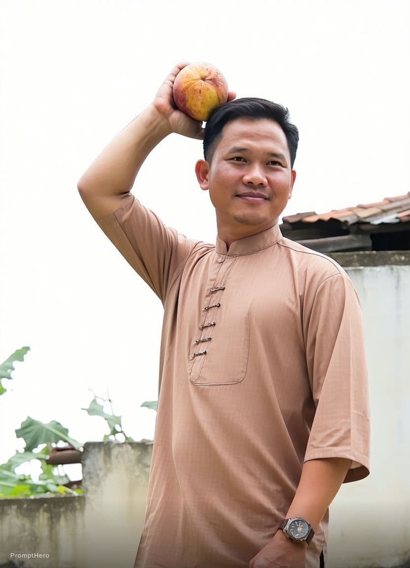 AI generated: Telanjang bulat