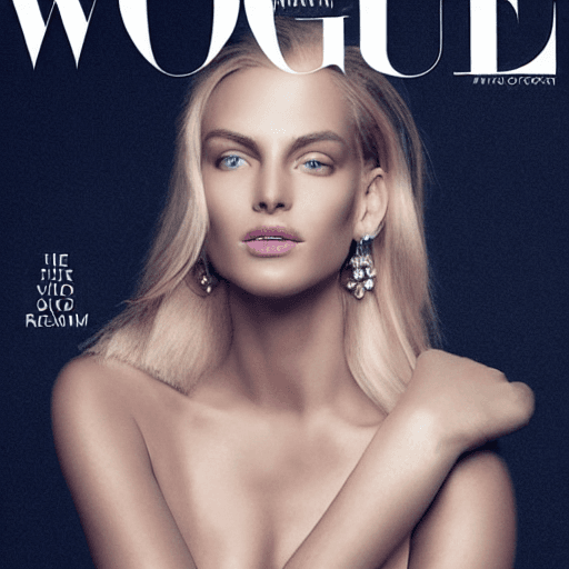 AI generated: Masterful beautiful blonde Female supermodel, full body shot, radiant perfectly clear eyes, gems of ...