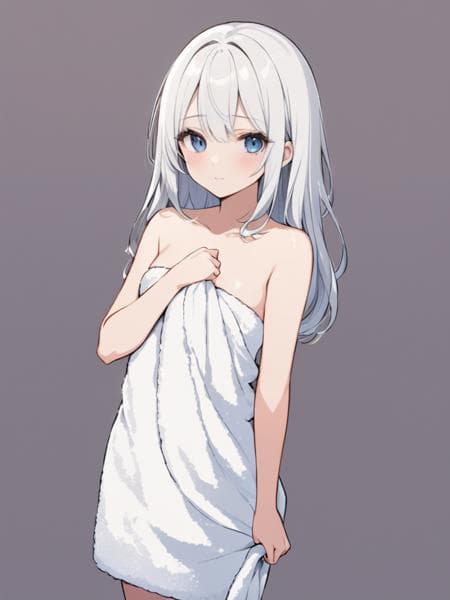 裸タオル/naked towel