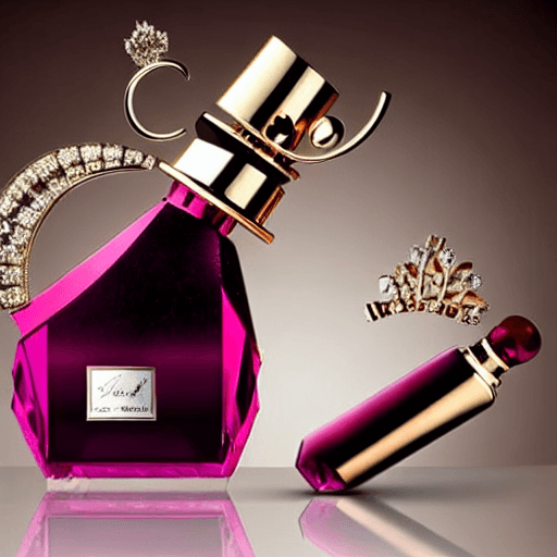 AI generated: a captivating and alluring perfume designed Bottle for high end designer line. Beautifully crafted e...