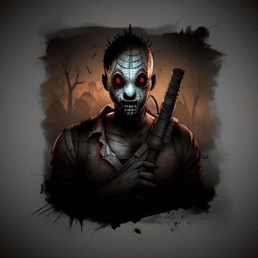 AI generated: hight resolution of the game Dead by daylight in a banner size