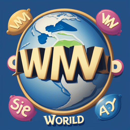 AI generated: A logo that says Whimsy World Wonders, letters are true