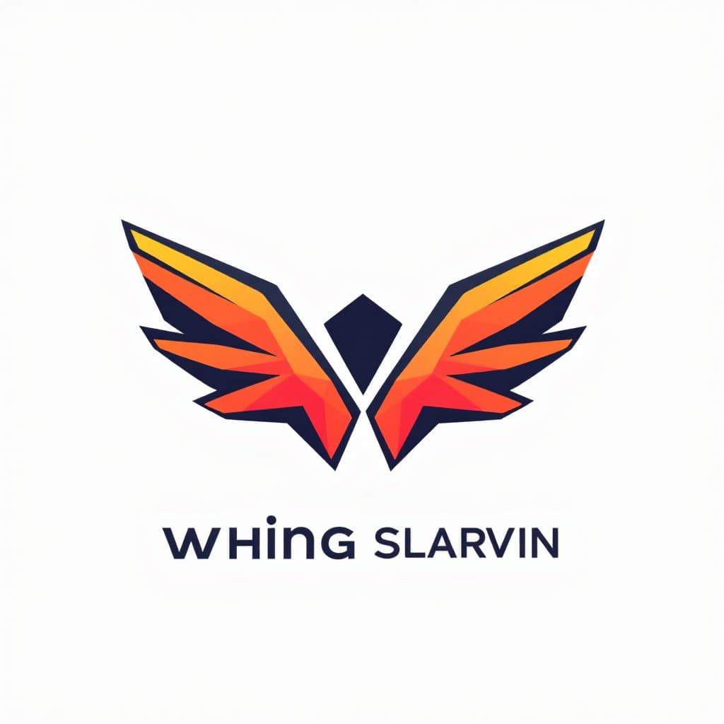 AI generated: A sleek and modern logo design for a clothes startup, featuring a stylized geometric cartoon icon wi...