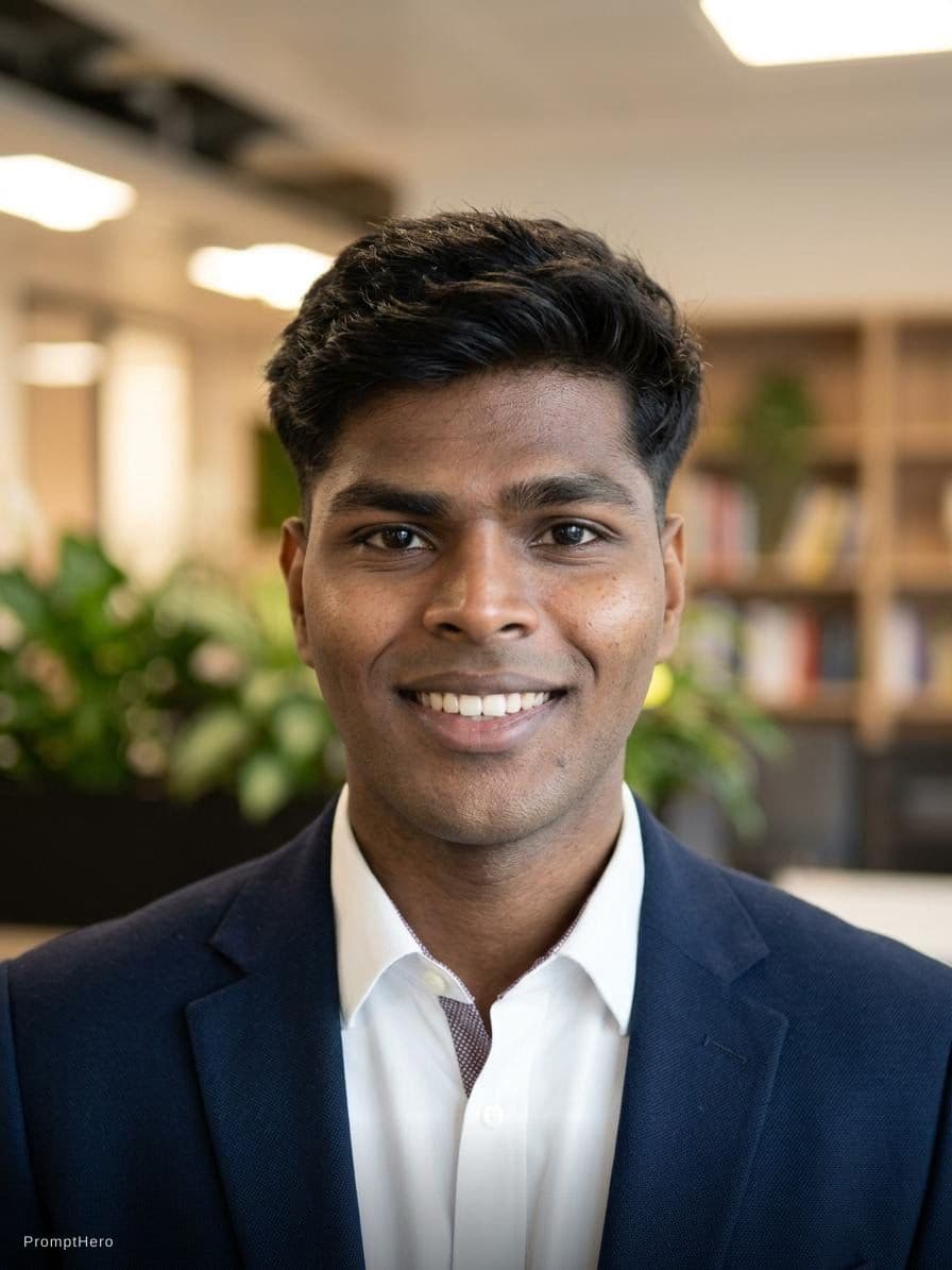 AI generated: Create a professional portrait profile picture for my LinkedIn profile tailored for job opportunitie...