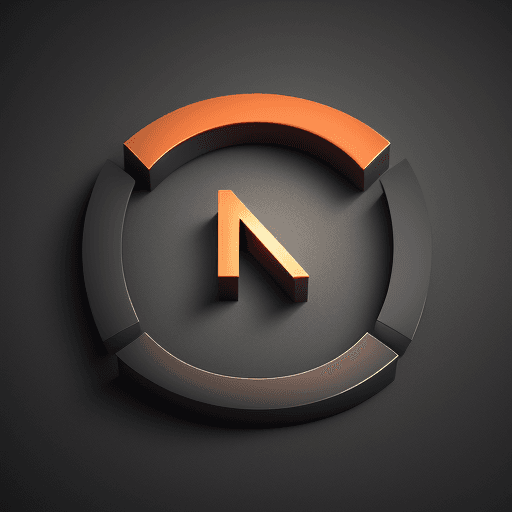 AI generated: create logo use the letter L in the middle, rude, 3D, gaming, masterpiece, best quality, highly deta...