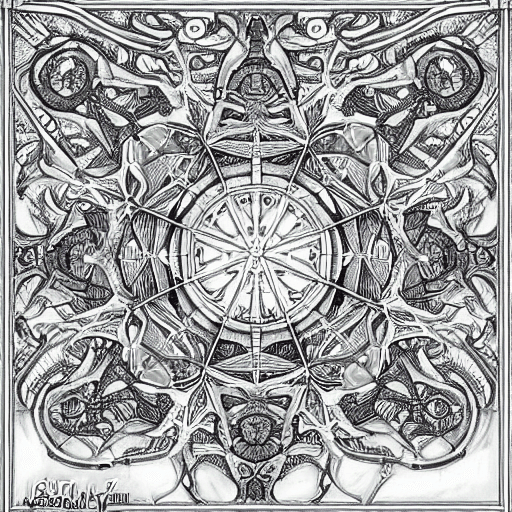 AI generated: very technical and detailed blueprint of the reality : : center frame : : intricate details : : Deta...