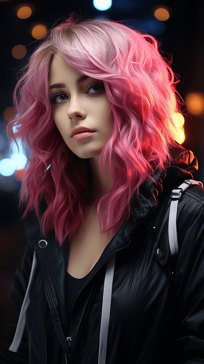 AI generated: a russian lady with a cute face and sleepy, beautiful