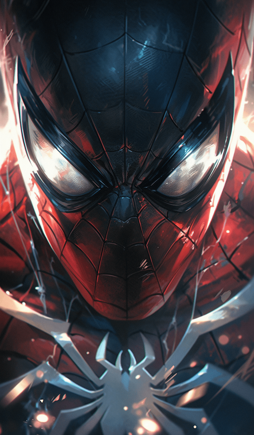 AI generated: Spider man in dynamics, highly detailed, packed with hidden details, style, high dynamic range, hype...
