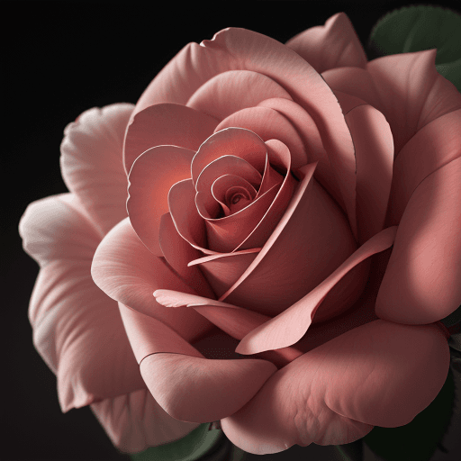 AI generated: macro photography, blooming rose, natural light, in the style of Nathan Wirth, UHD, photorealistic, ...