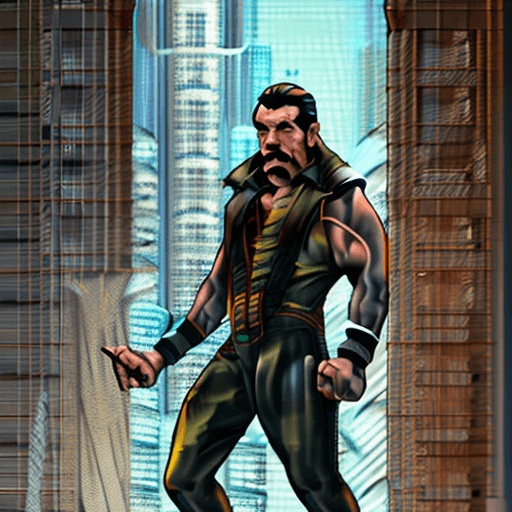 AI generated: full length portrait of Kraven from Spider-man| whole body| detailed face| fantasy rogue| hiding in ...