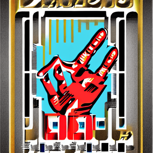 AI generated: Generate a ilustration with Soviet-style poster of hand magnifier. Format it in 9:16 ratio, 8K resol...