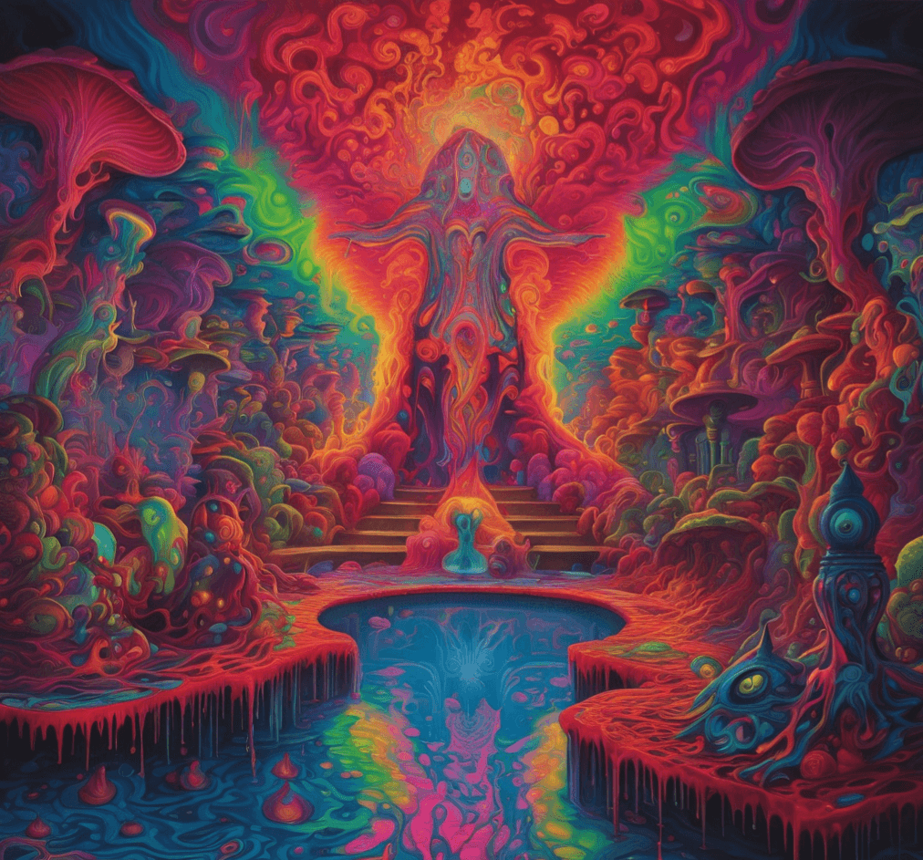 AI generated: colorful hallucination, 8k, realistic, highly detailed