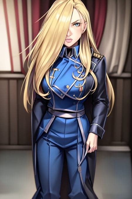 Olivier Mira Armstrong (Fullmetal Alchemist)
