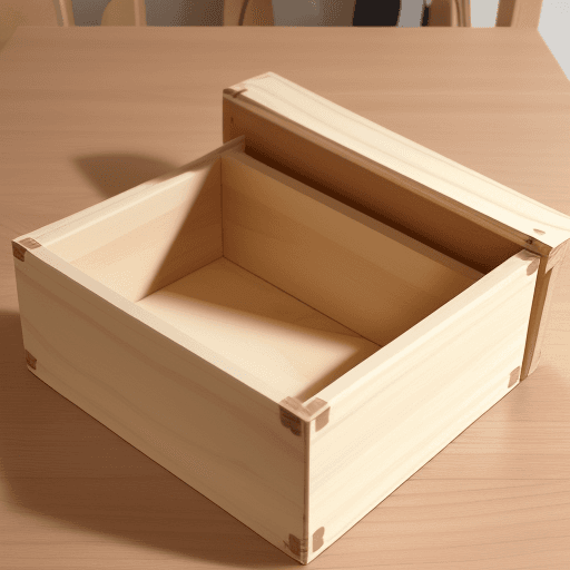 AI generated: una cajon de un muerto que sea de material madera antigua color marron oscuro  y sirva para guardar ...