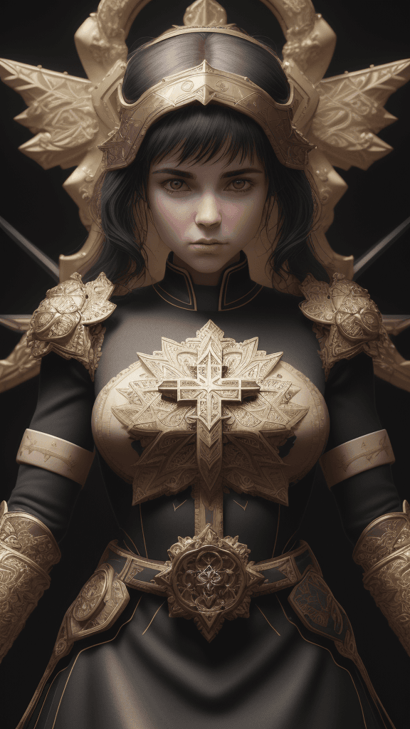 AI generated: sRGB 8k 16k Im a saint but i aint no hero, intricate artwork . octane render, trending on artstation...