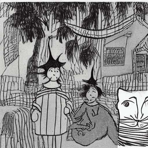 AI generated: tuve jansson style pictures
