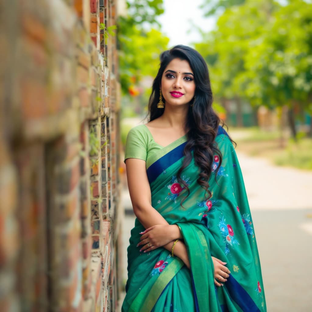 AI generated: indian big boobs bhabhi photography