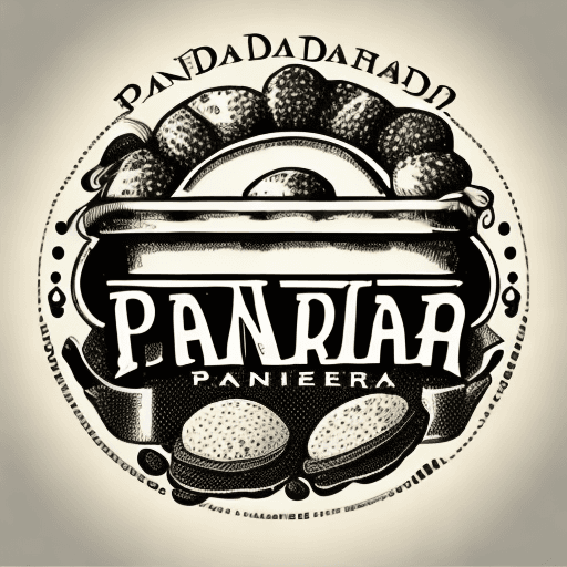 AI generated: Panadería, pan, logo, vector
