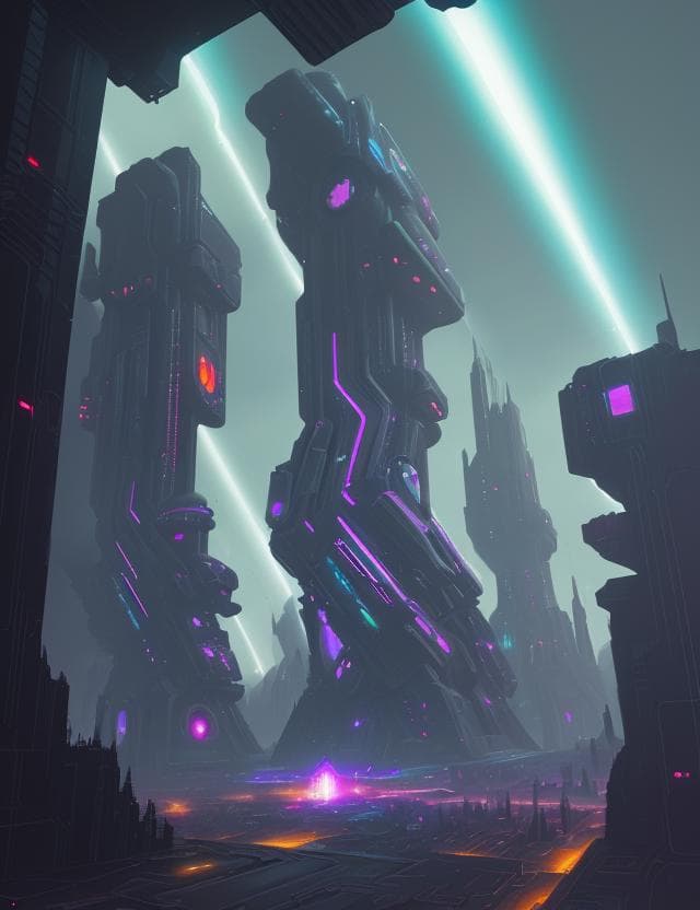 AI generated: scenery, Gothic, Retrofuturism, Beaming, Anisotropic Filtering, Anvil engine, Cyberpunk, Impasto, 2D