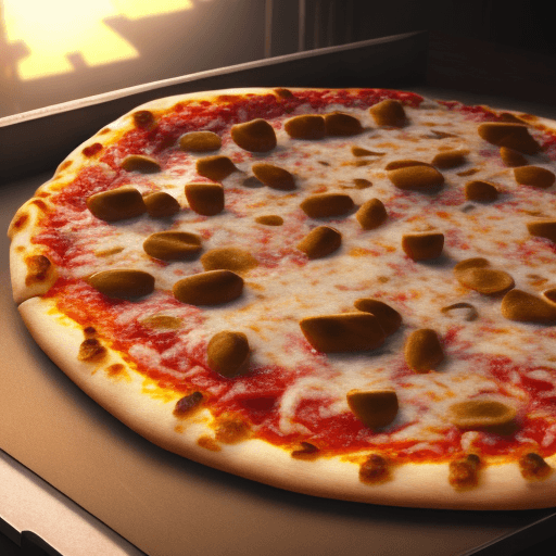 AI generated: Photo of a ultra realistic pizza,  focused, extreme details, unreal engine 5, cinematic, masterpiece...