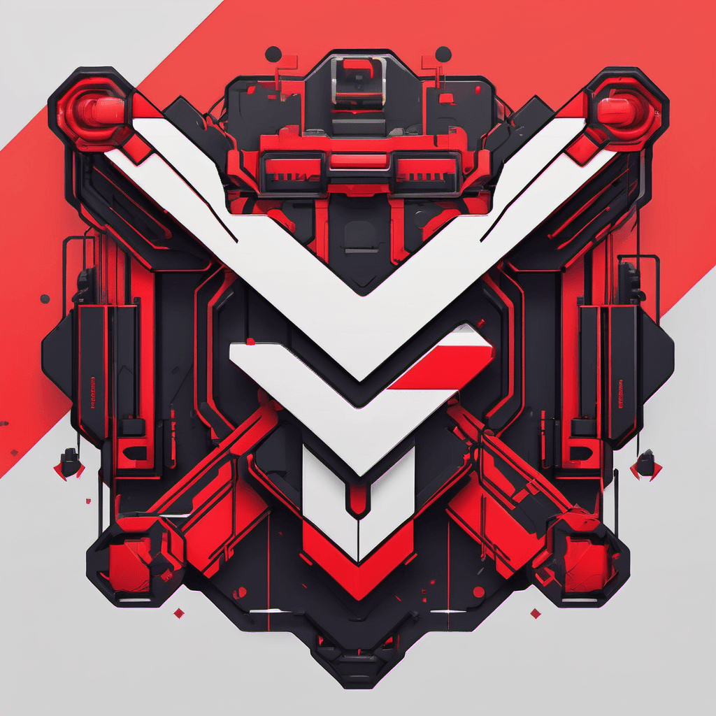 AI generated: stunning cyberpunk-inspired favicon for a blogging platform, logo, icon, favicon, (simple and clean:...