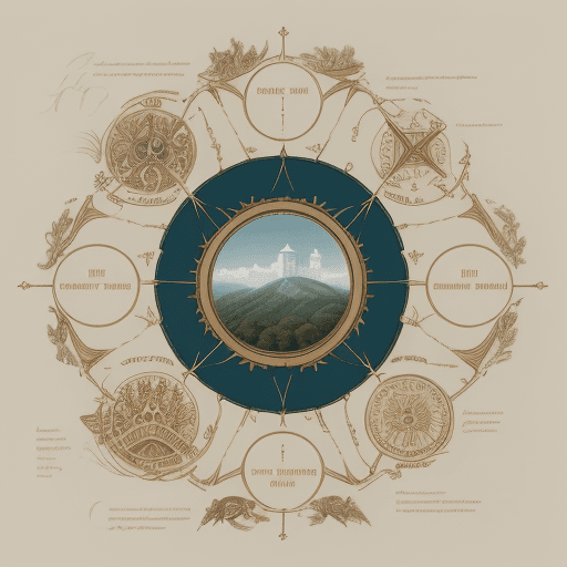 AI generated: creat  An image representing this text "The Roanoke Founding: The Vision for a New World "