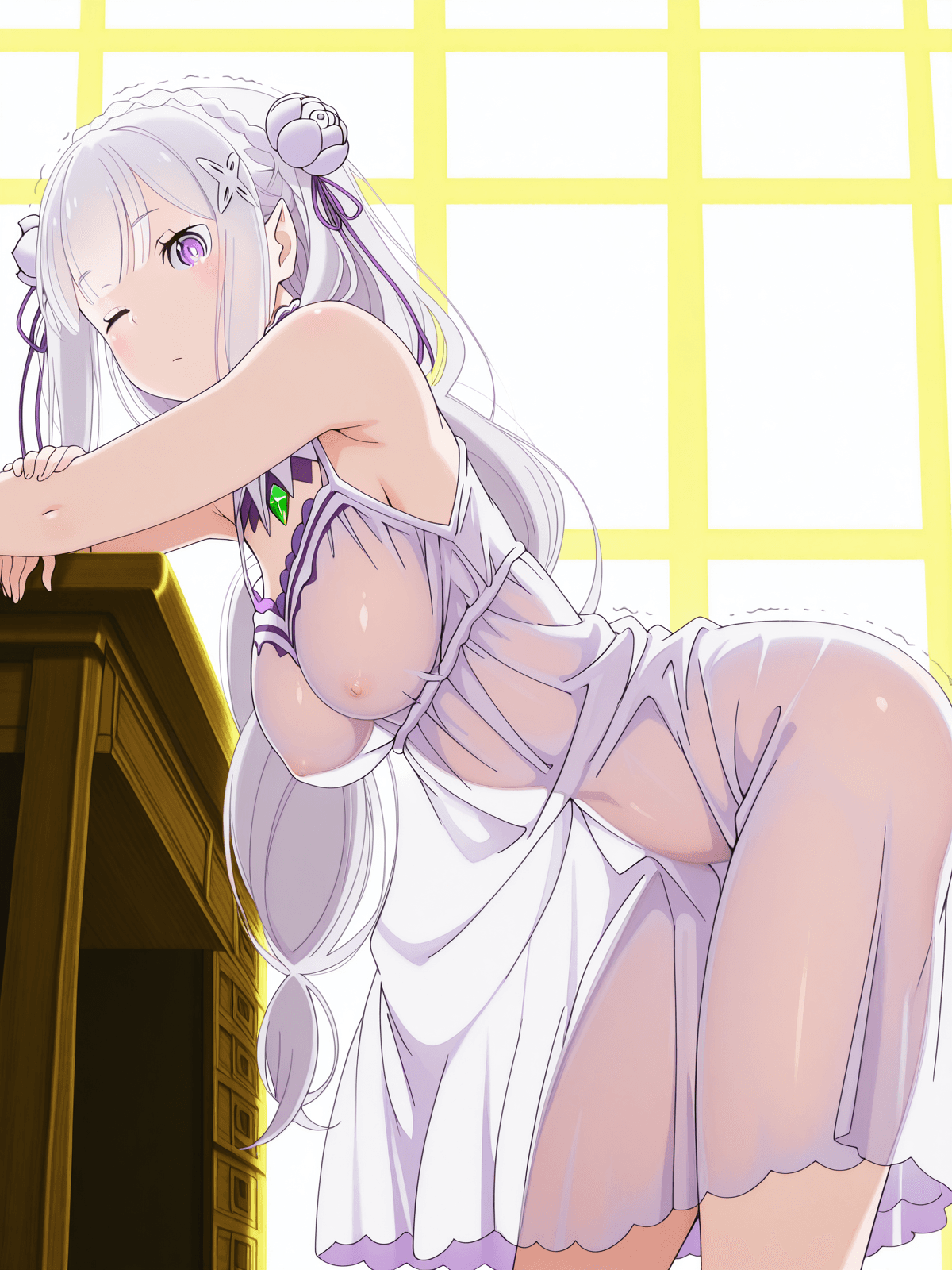 Emilia (エミリア) - Re:Zero (Re：ゼロから始める異世界生活)