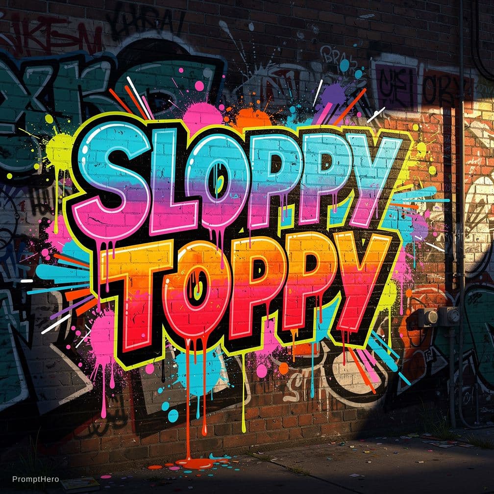 AI generated: Sloppy toppy