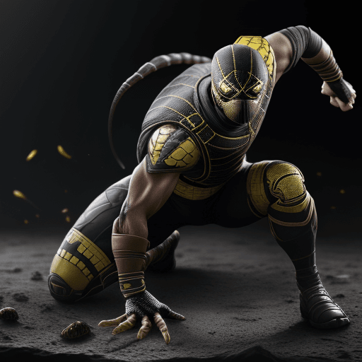 AI generated: Photo of a ultra realistic of scorpion