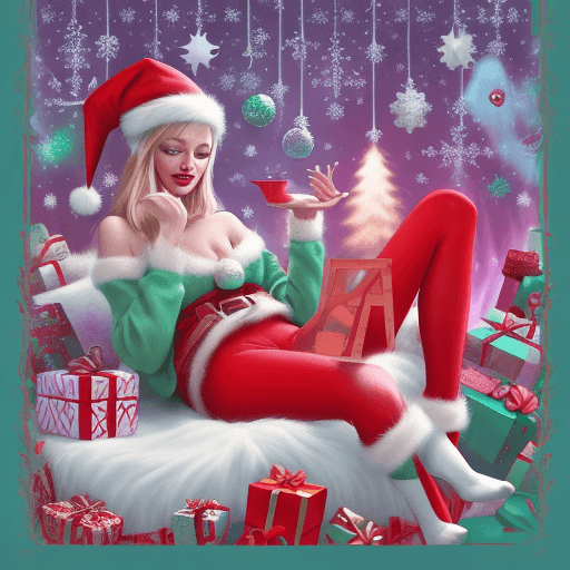 AI generated:  design, dreamy christmas, warmth, new year, success, hallucination, drugs, women 
 Devil
