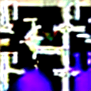 AI generated: 1girl, breasts, blonde hair, solo, navel, hands on waist, 5 fingers, purple eyes, large breasts, sho...