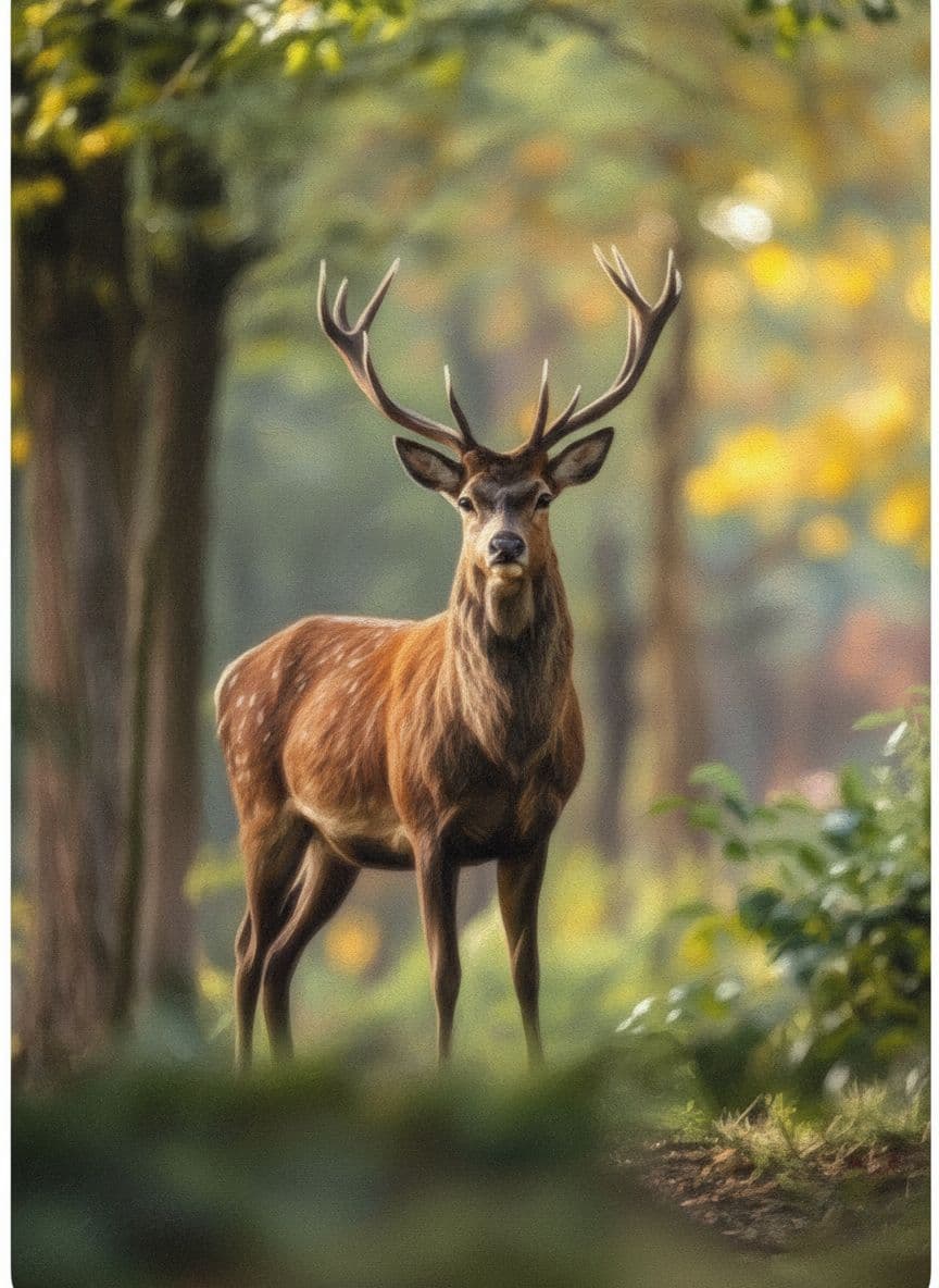 AI generated: [SUBJECT], soft brush texture, golden backlight, gentle diffusion, oil paint realism, diffused sunli...