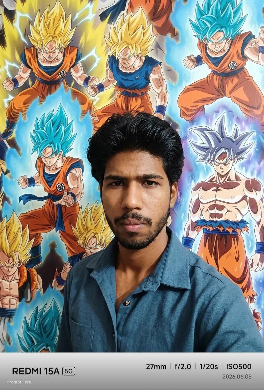 AI generated: @Son_goku wallpaper 