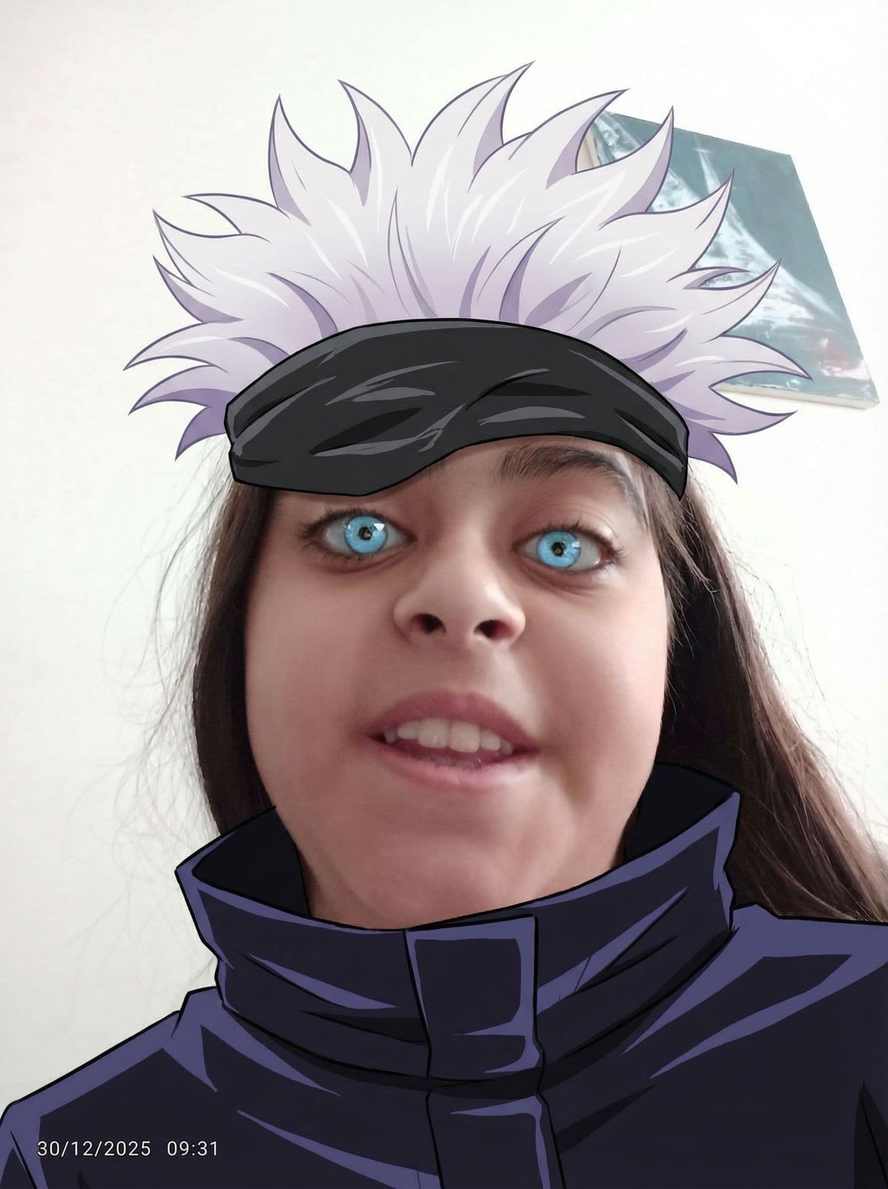 AI generated: مانند گوجو کن