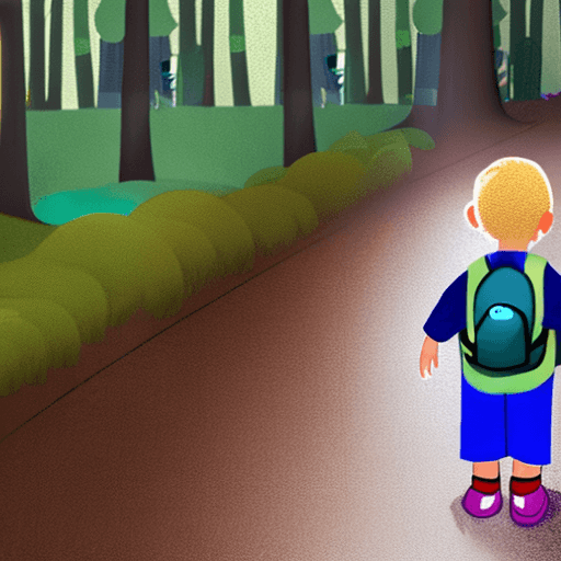 AI generated: 6-year-old Oliver goes on a magical journey, where he meets talking animals who understand his feeli...