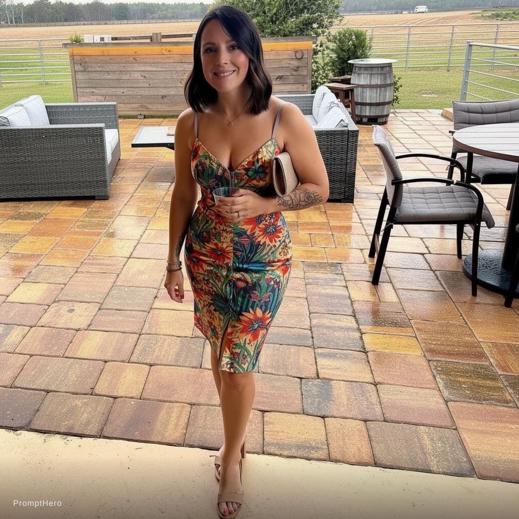 AI generated: Flashing boobs