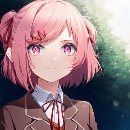 Natsuki DDLC LoRA - Image 2