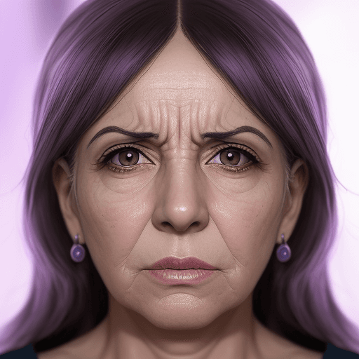 AI generated: Una persona de mediana edad. Se nota en su rostro que trabaja mucho y está cansado. 