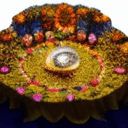 AI generated: Vibrant Day of the Dead altar Masterpiece, Best Quality, It's only rock and roll , but I like it . ,...
