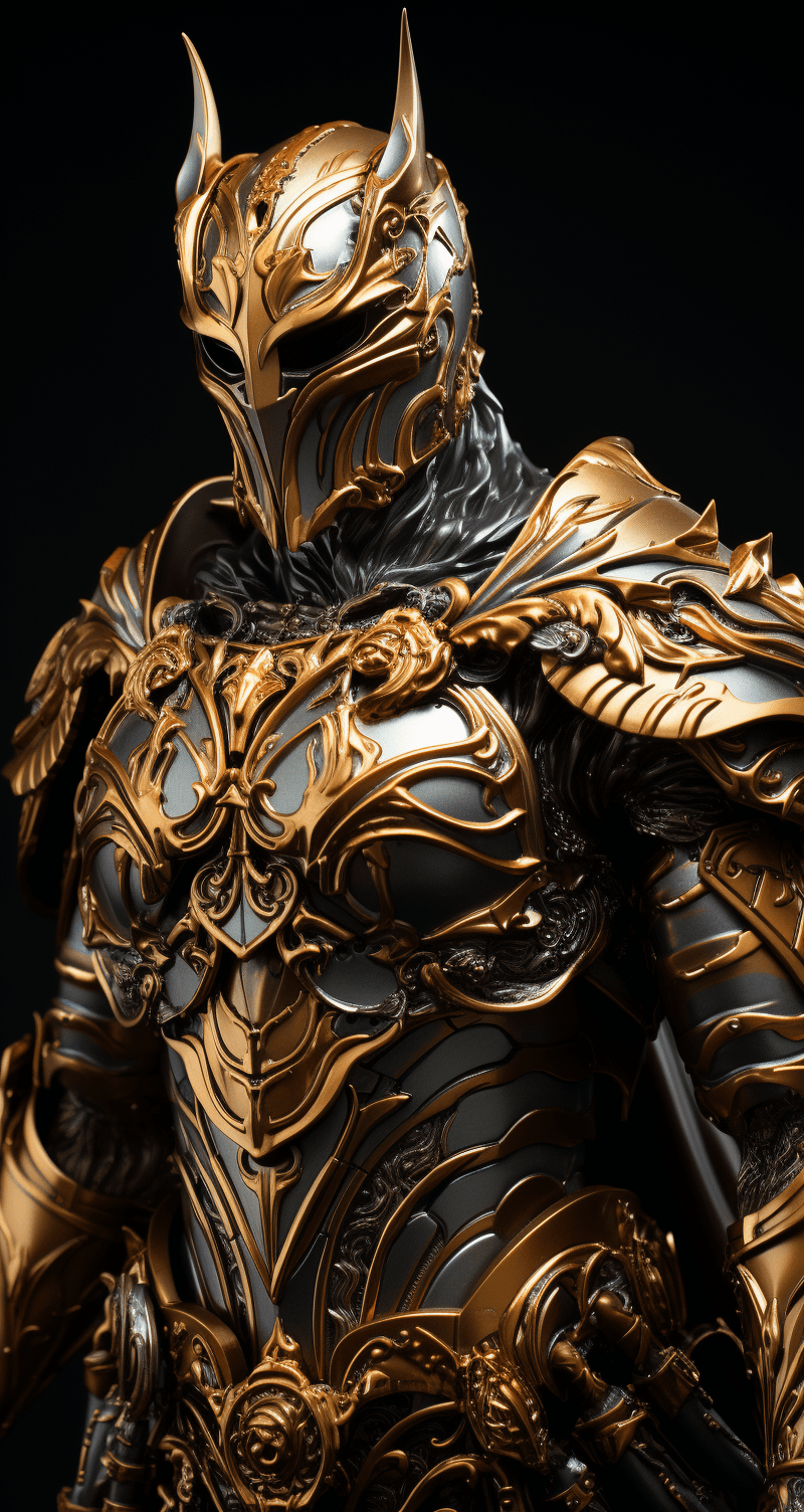AI generated: Medieval knight, swinging a long sword, full body armor, highly realistic, ultra-detailed --ar 68:12...