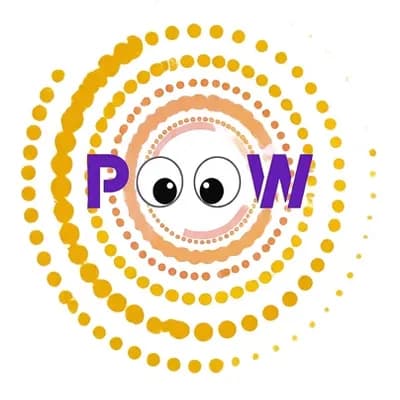 AI generated video: {
  "title": "Fixed Layout with Rotating Dot Circles and Blinking Logo Eyes",
  "type": "2D_animatio...