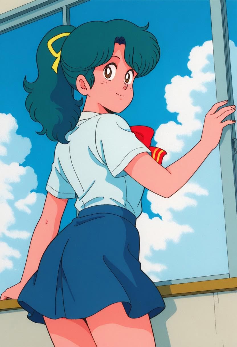 Uru Chie - High School Kimengumi / 宇留 千絵（ハイスクール奇面組）