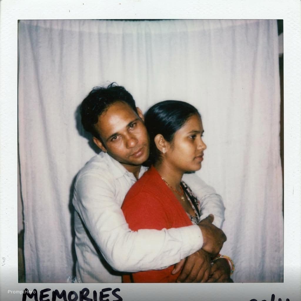 AI generated:  Create an image taken with a Polaroid camera. The photo should look like a regular photo, without a...