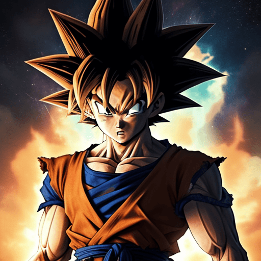 AI generated: Goku